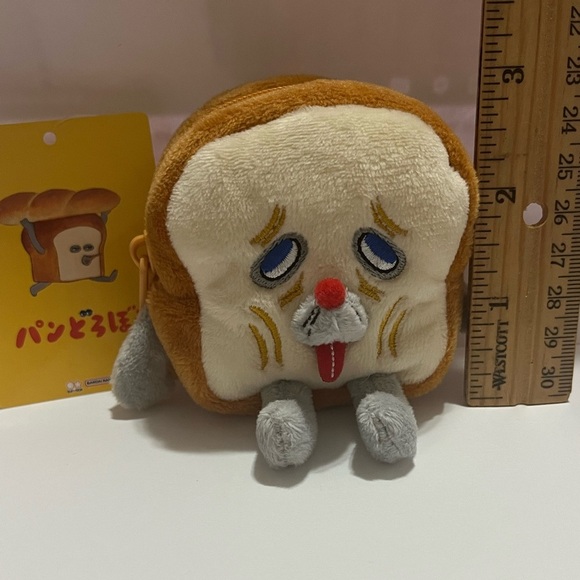 Bread Thief Plush Coin Pouch - Picture 6 of 7